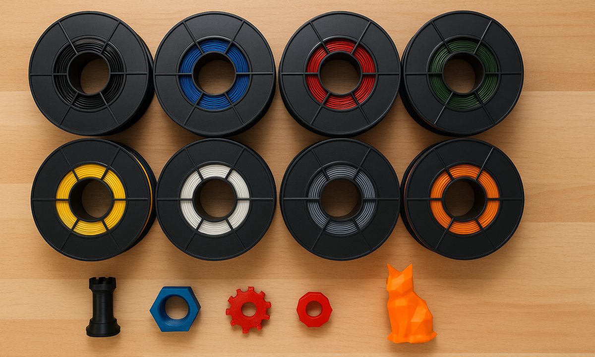 Quel matériau d'impression 3D choisir : PLA, PETG, résine